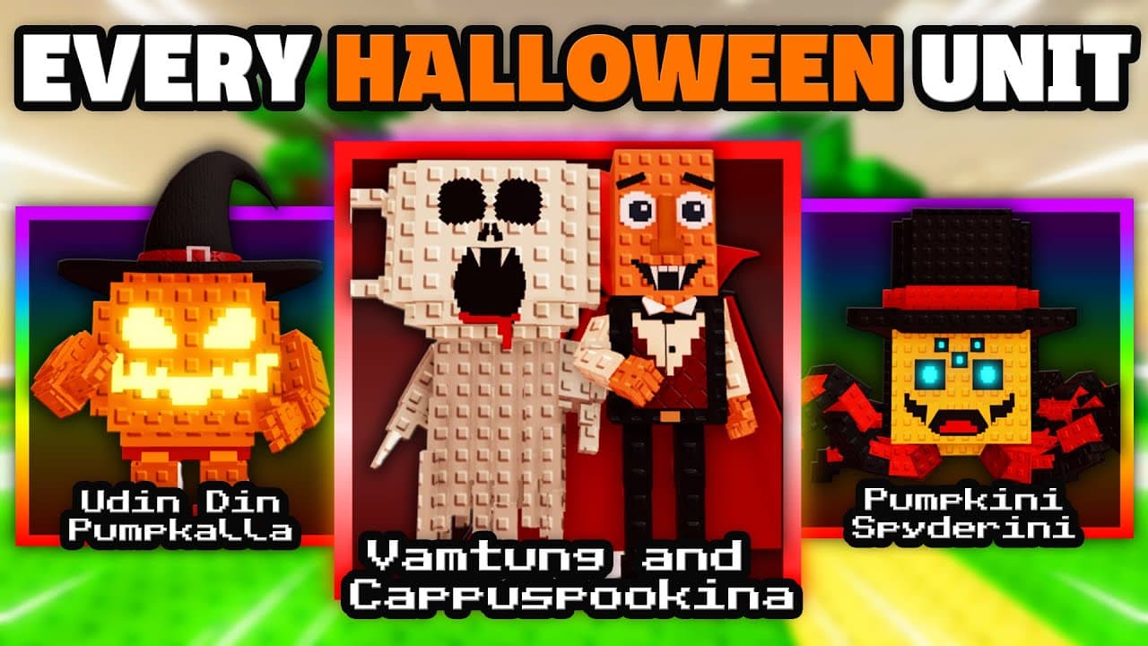 Brainrot Tower Defense Halloween Event Analysis